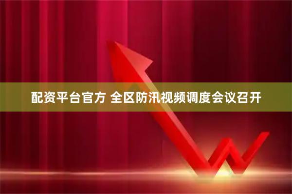 配资平台官方 全区防汛视频调度会议召开